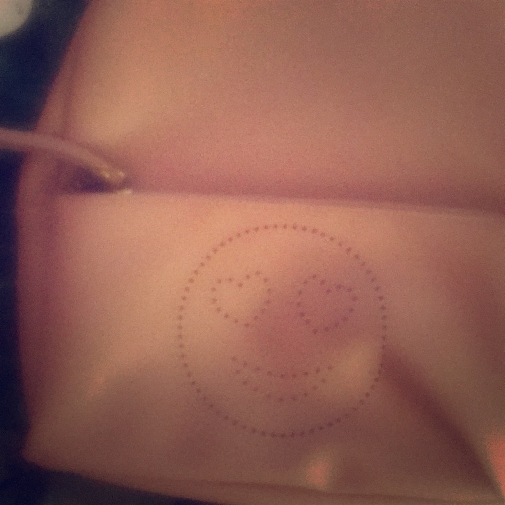 Backpack and lipstick